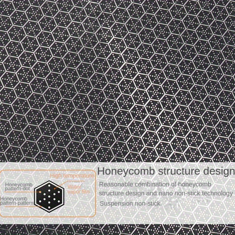 Многофункциональная сковорода из нержавеющей стали с шестигранным дном - легкая в очистке, портативный дизайн для приготовления пищи на открытом воздухе, подходит для индукционных и газовых плит.