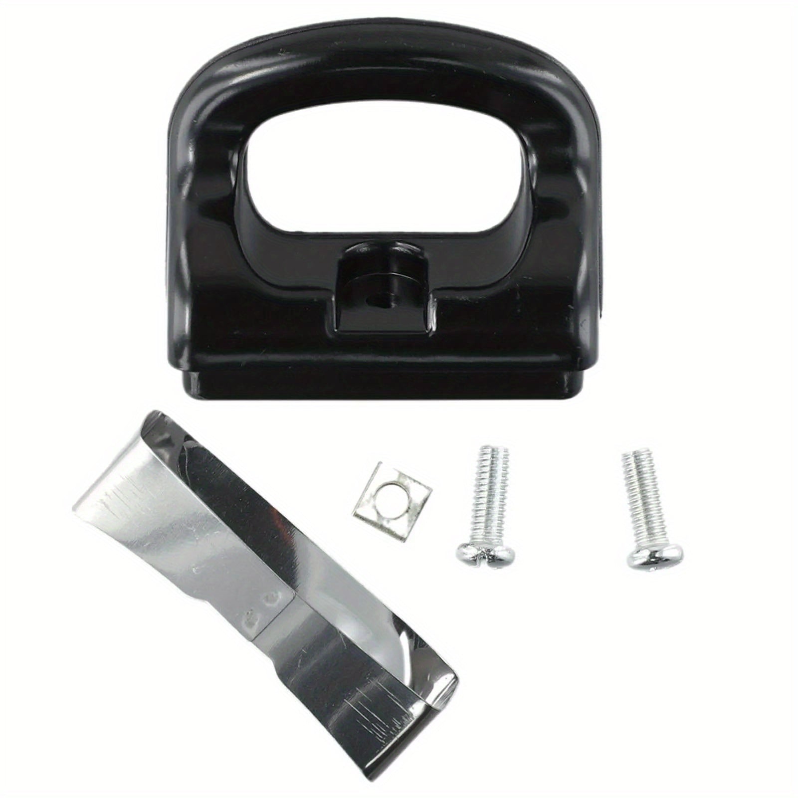 Set of 2 Black ABS Pot Side Handles for Pressure Cookers and Cookware