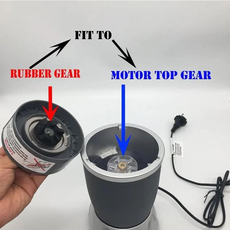 Juicer Replacement Kit 7 Pieces Stainless Steel Gasket Shock Pad Gear for 600W 900W Models