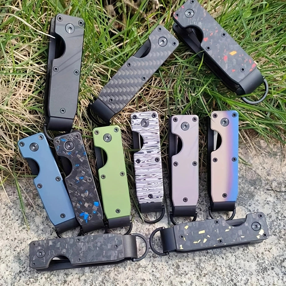 Alüminiy kalit tutgich erkaklar uchun bardoshli biznes uslubidagi kalit tutgich 2-6 ta kalitni ushlab turadi