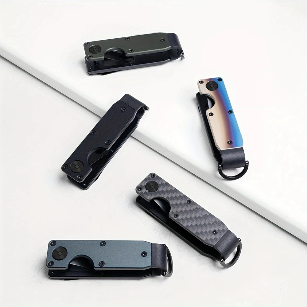 Aluminum Keychain for Men Durable Business Style Key Holder Holds 2-6 Keys