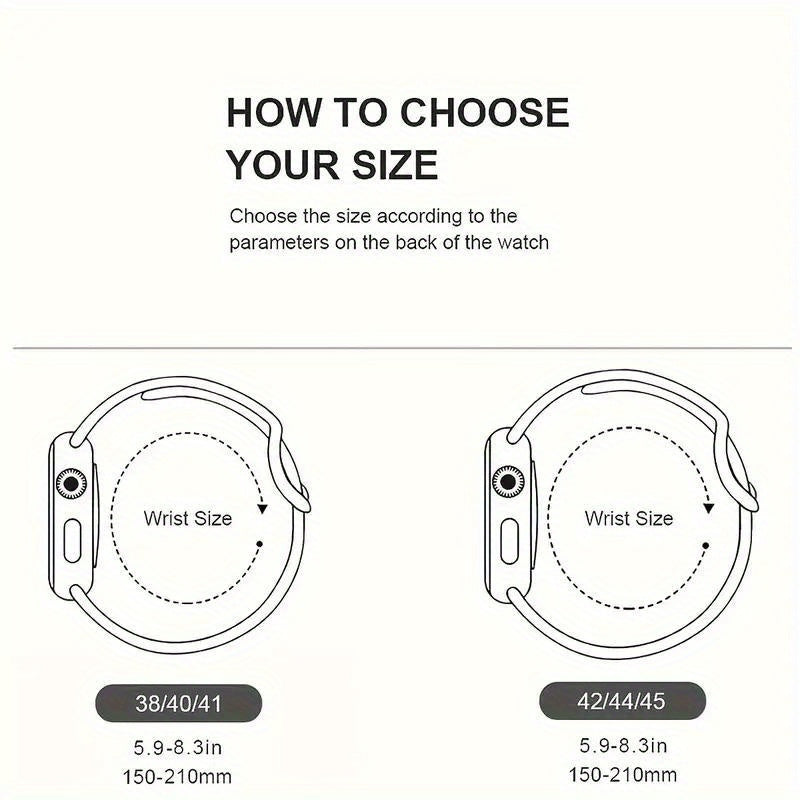 Adjustable Silicone and Nylon Protective Case for Apple Watch Series SE 9 8 7 6 5 4 40mm 44mm 45mm 49mm