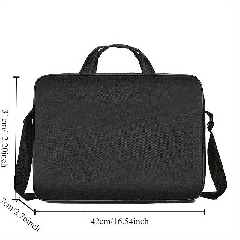 Men's Casual Laptop Briefcase 38.1cm Nylon TSA Compliant with Shoulder Strap