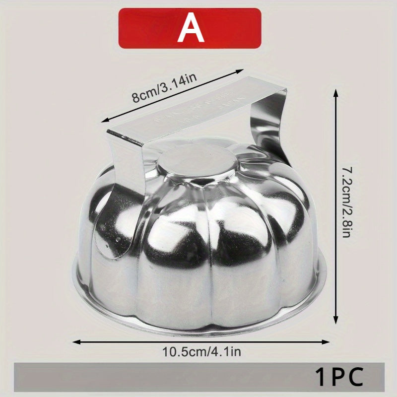 Stainless Steel Rice Mold with Handle for Food-Grade Rice and Vegetable Rolls