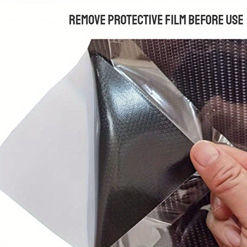 Karbon tolali vinil qoplama 30x152cm yuqori porloq suv o'tkazmaydigan avtomobillar, mototsikllar, planshetlar uchun