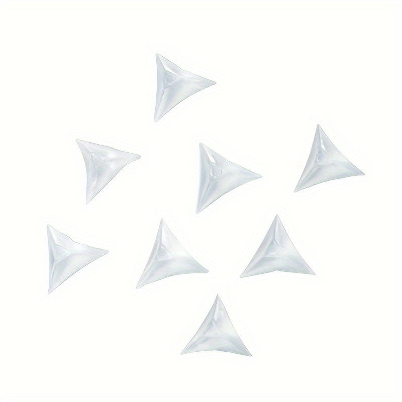 100 ta zamonaviy shaffof plastik uchburchakli zinapoyalar uchun changdan himoya qiluvchi vositalar to'plami, erga oson o'rnatiladi, tortmalar va mebellarning burchaklarini himoya qilish uchun xavfsiz qulflash mexanizmi, elektr manbaini talab qilmaydi.