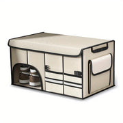 Foldable Car Trunk Organizer Large Capacity Multi-Compartment Storage Box for SUV