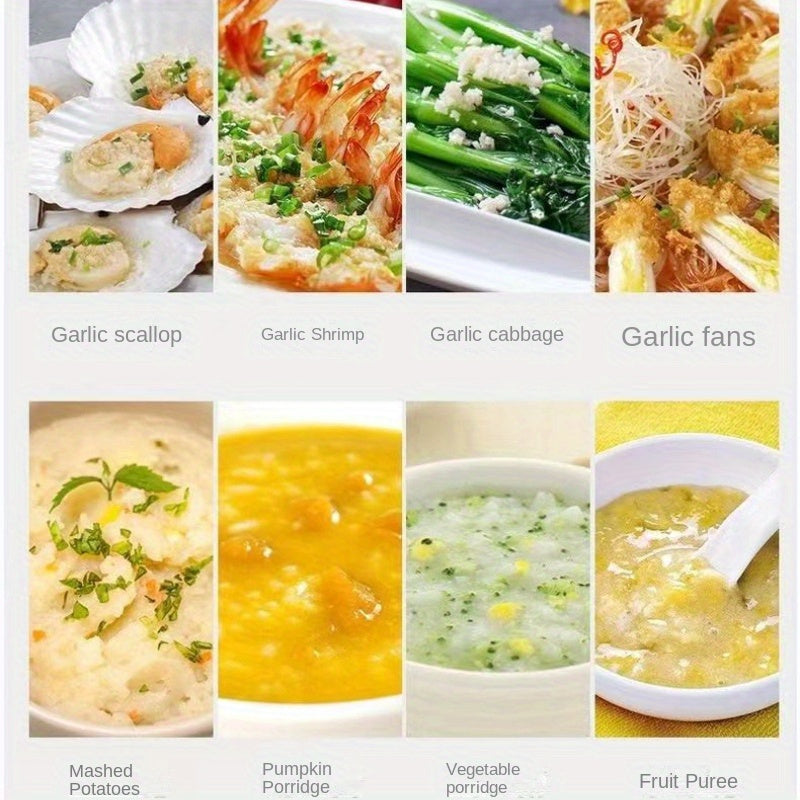 Multi-Purpose Kitchen Grinder for Spices Garlic Snacks PP Material