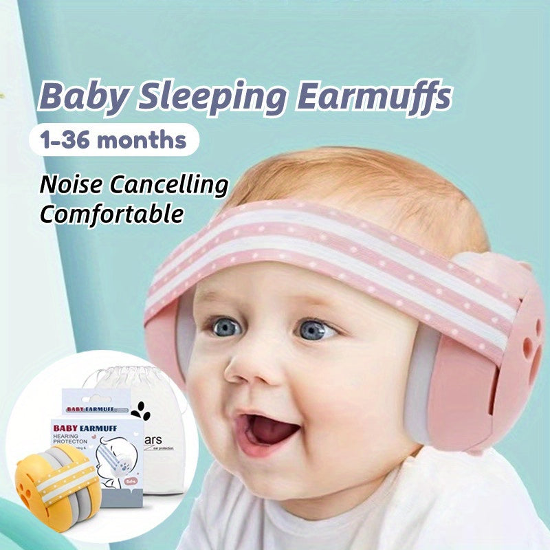 Детские наушники-беруши с шумоподавлением, регулируемые, розовые, белые, серые