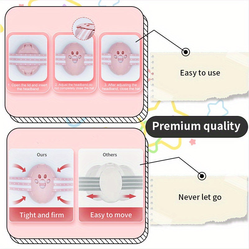 Детские наушники-беруши с шумоподавлением, регулируемые, розовые, белые, серые