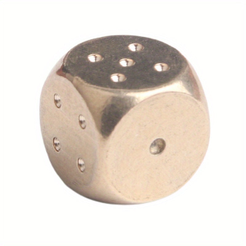 Shaxmat, karta o'yinlari va majong uchun ijodiy ravishda ishlab chiqilgan mustahkam brass zarlar, uyda, KTV barlarida va tadbirlarda ko'ngil ochish uchun mukammal.