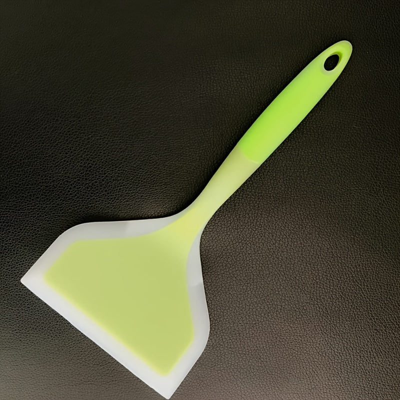 Espátula de silicona para utensilios de cocina antiadherentes, resistente a altas temperaturas, espátula para tortilla