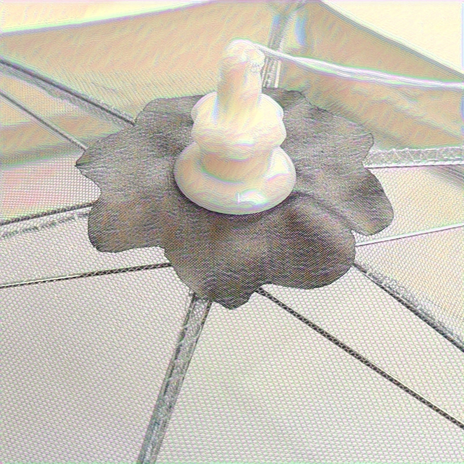 Pop-up o‘raladigan oziq-ovqat qoplami tarmog‘i chodiri changga qarshi, hasharotlarga qarshi, ochiq oshxona uchun piknik