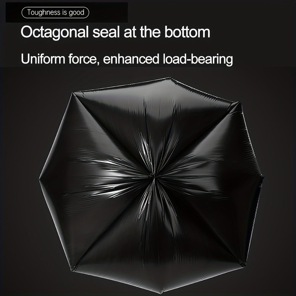 Uy va oshxona uchun tutqichli qalinlashtirilgan 100 ta bitta foydalaniladigan axlat sumkasi to'plami