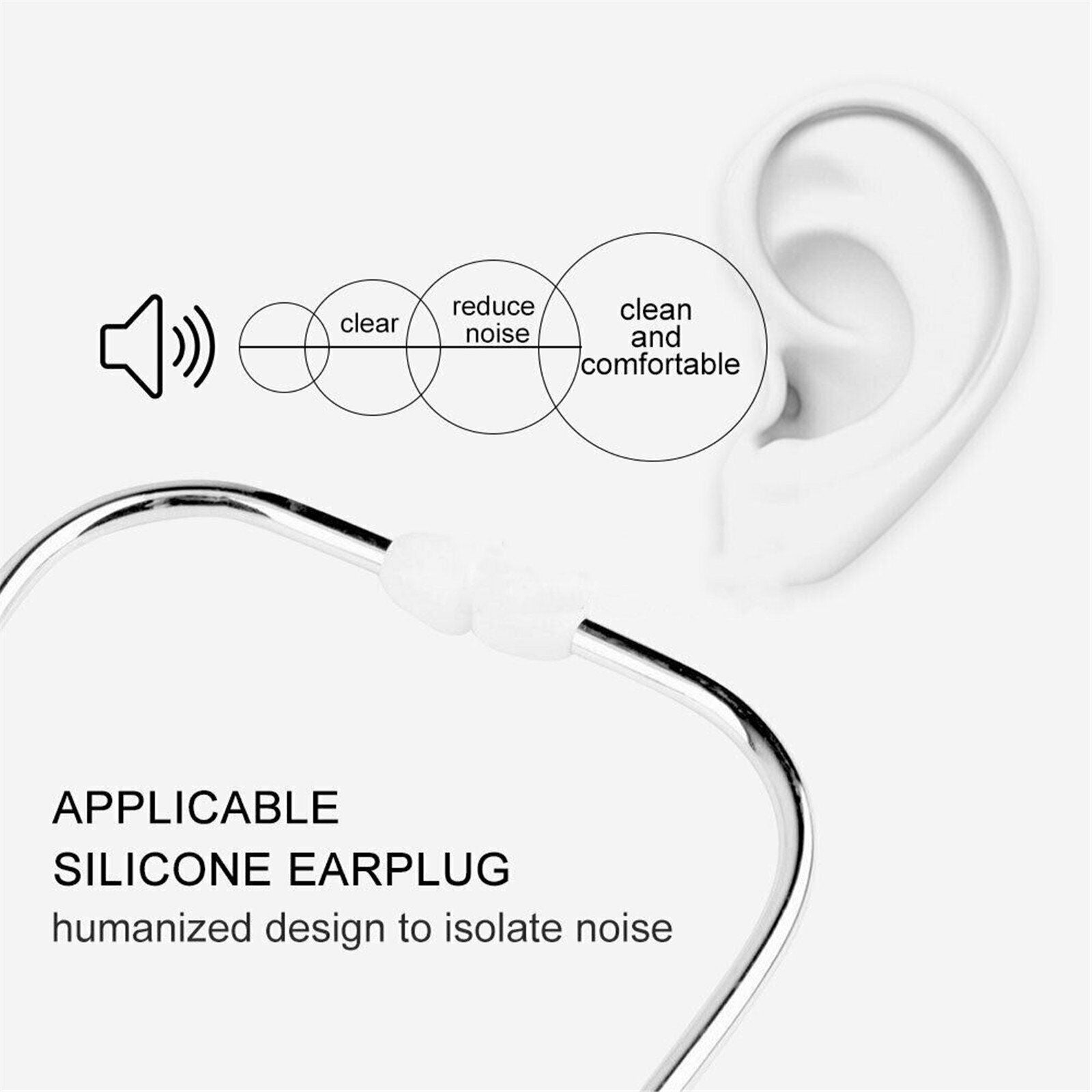 Toy Medical Stethoscope for Doctor Role Play Ages 14+ Black Blue Pink