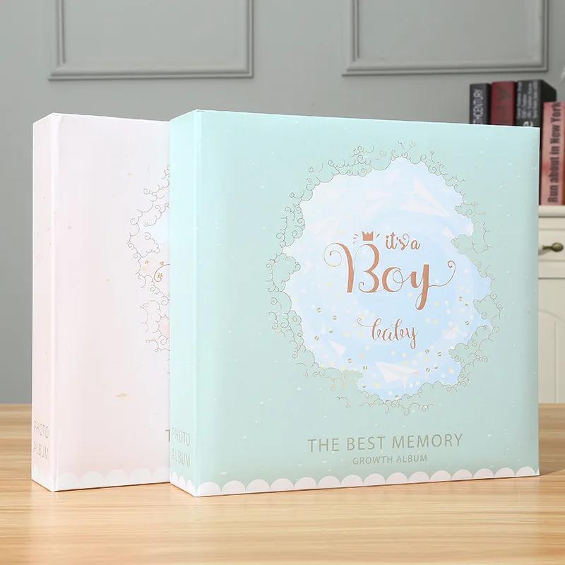15.24 cm Photo Album with 200 Hard Shell Paper Inserts for Memories