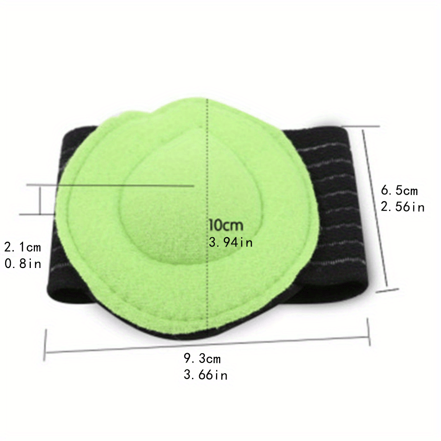 Plantillas con soporte de arco transpirable para pies planos y arcos altos con cierre de hebilla