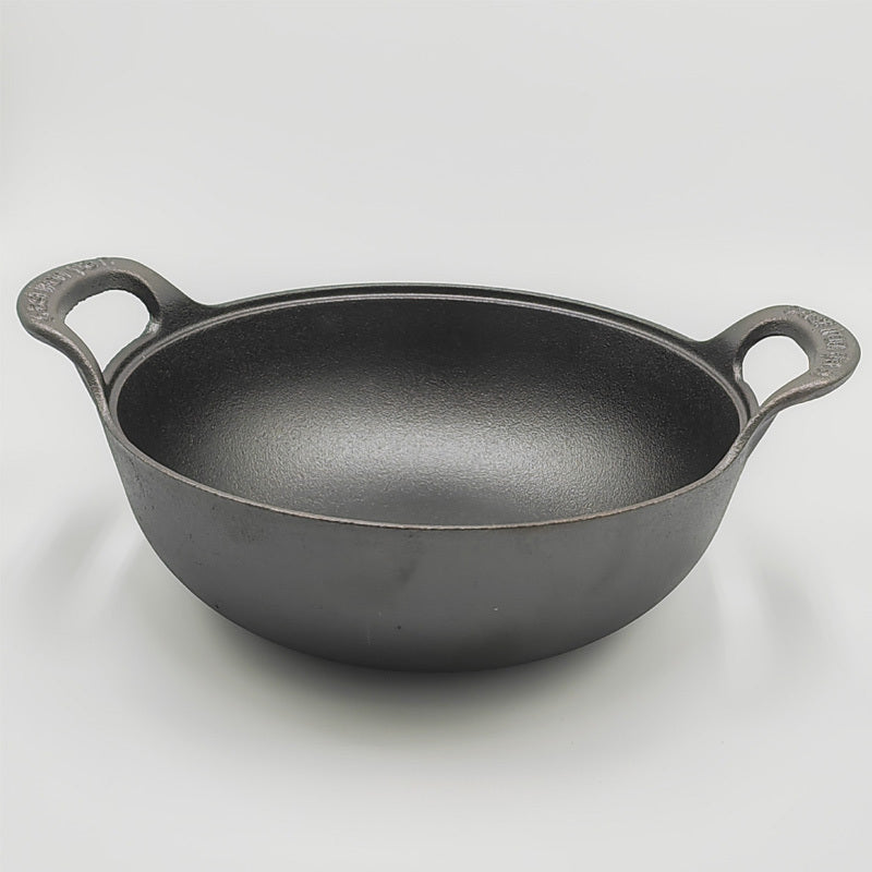 Cast Iron Cookware Traditional Japanese Style Stew Pot with Lid Non-Stick Uncoated