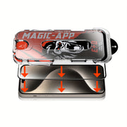 Tempered Glass Screen Protector for iPhone Models Anti-Glare Scratch-Resistant Shatterproof 9H