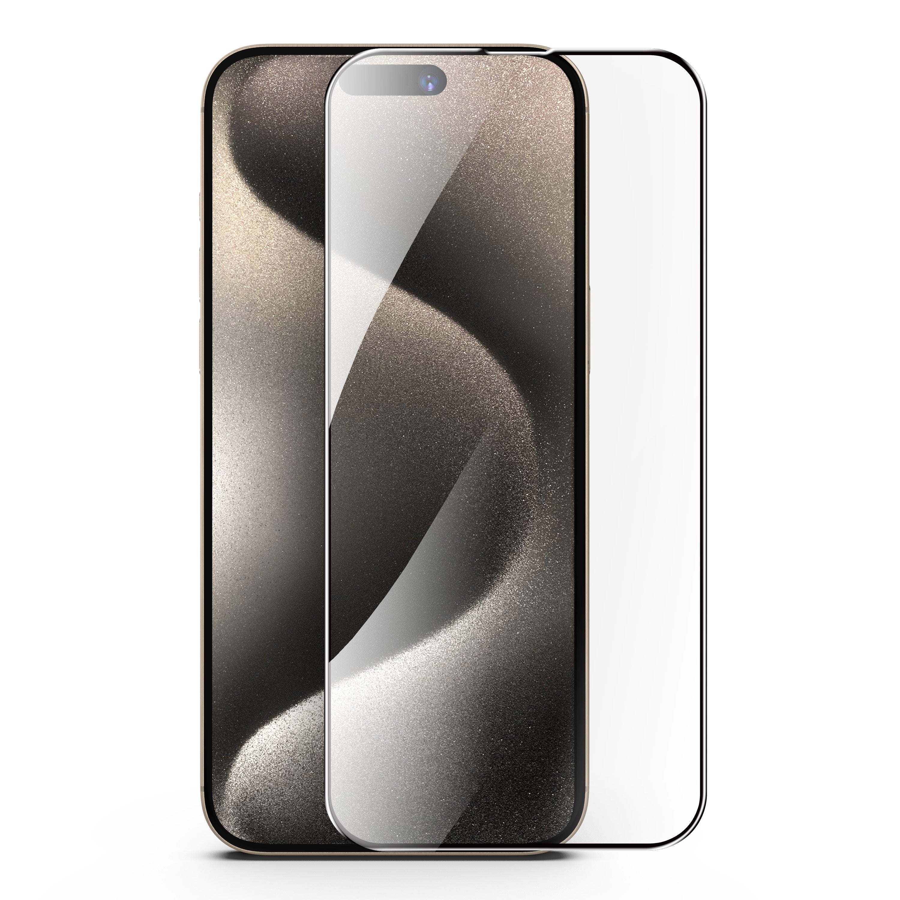 Tempered Glass Screen Protector for iPhone 15 Pro Max/14/13/12/11 Pro Max Plus Anti-Glare Scratch-Resistant Shatterproof