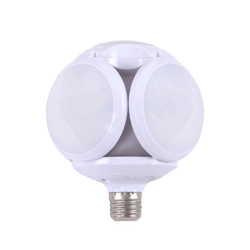 Bombilla LED con diseño de aspas para decoración del hogar y garaje 6500K blanco frío E26/E27