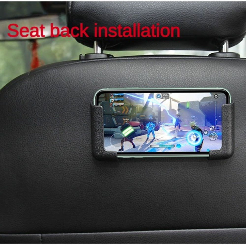 Universal Car Phone and Tablet Mount PVC Multi-Angle Dashboard Seat Back Holder