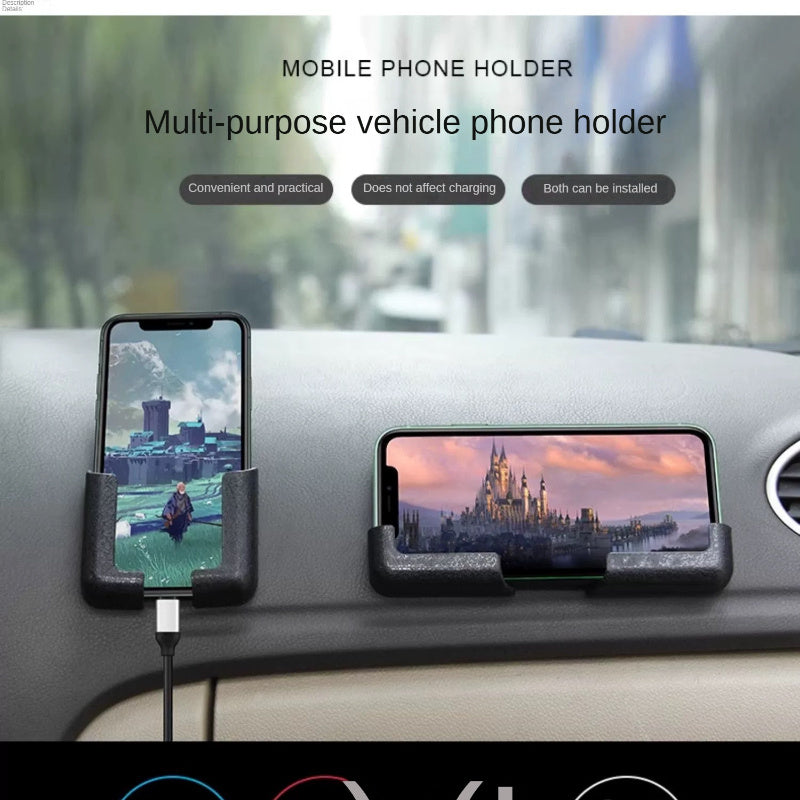 Universal Car Phone and Tablet Mount PVC Multi-Angle Dashboard Seat Back Holder