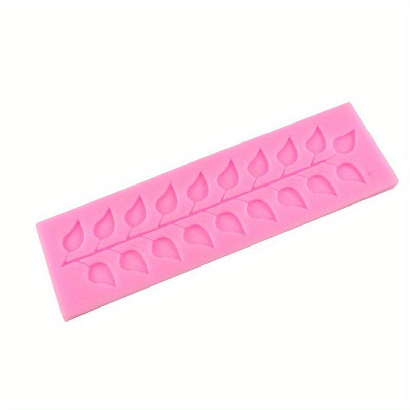 Silicone Lace Leaf Mold for Fondant and Chocolate Cake Decorating