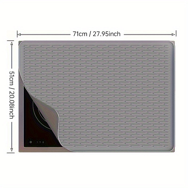 Silicone Cutting Board for Kitchen Heat Protection and Scratch Prevention