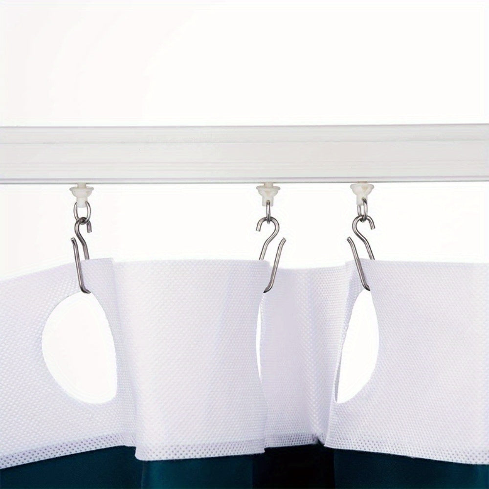 Dush pardangiz uchun 20/35 zanglamas po'latdan yasalgan dush pardasi tutqichlarini oson o'rnating.