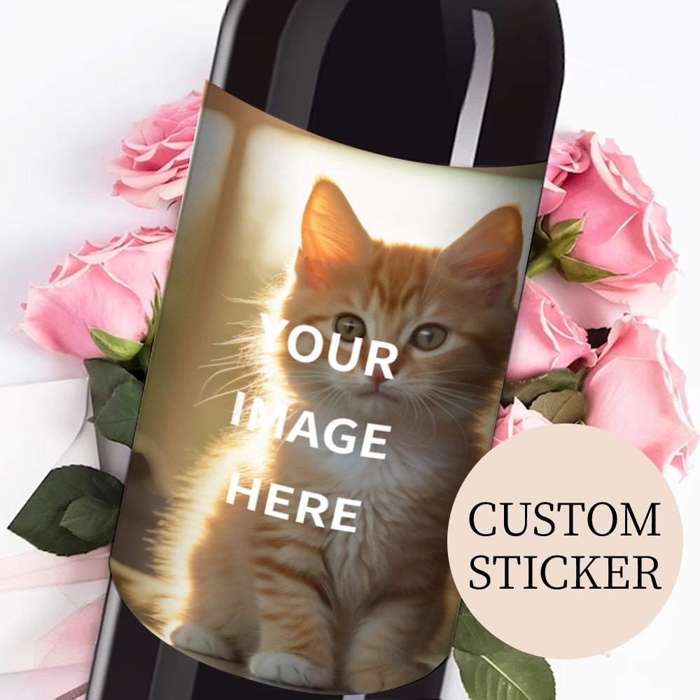 Personalized Waterproof Sun-Resistant Wine Labels for Gifts