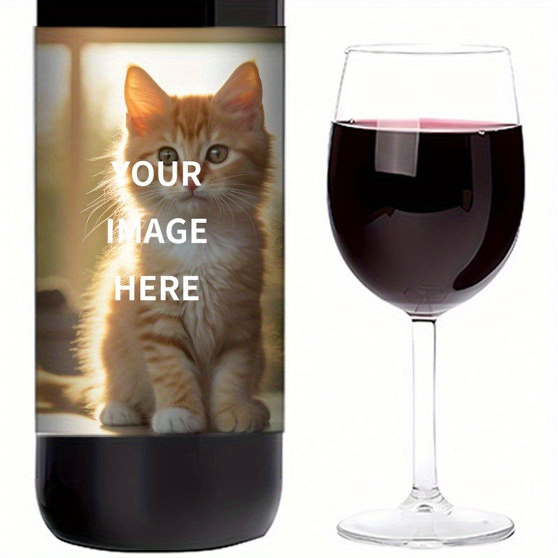 Personalized Waterproof Sun-Resistant Wine Labels for Gifts