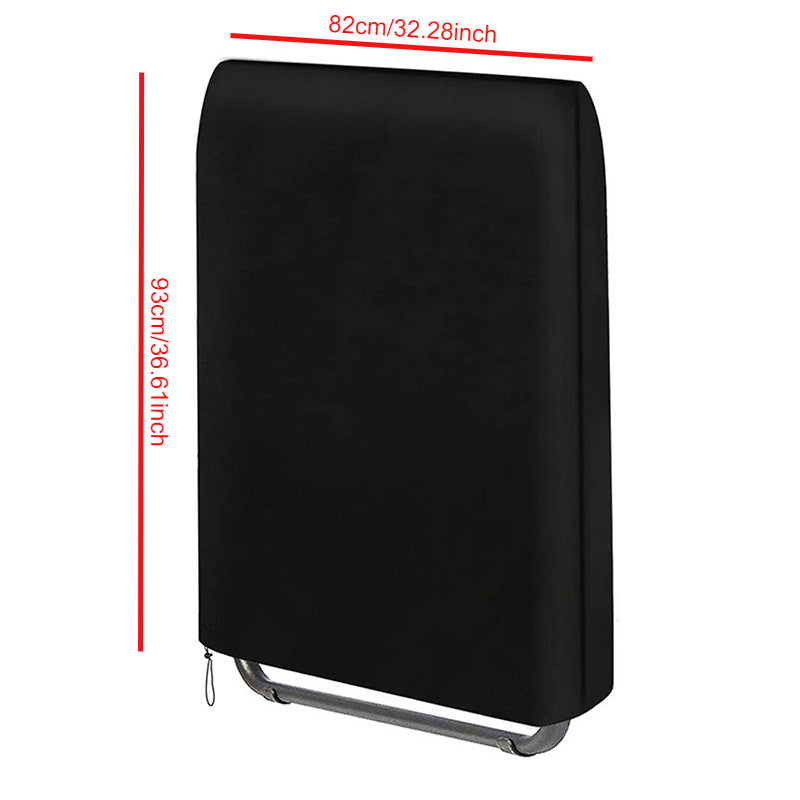 Durable 210D Oxford Fabric Chair Cover with Drawstring for Patio Garden All-Season