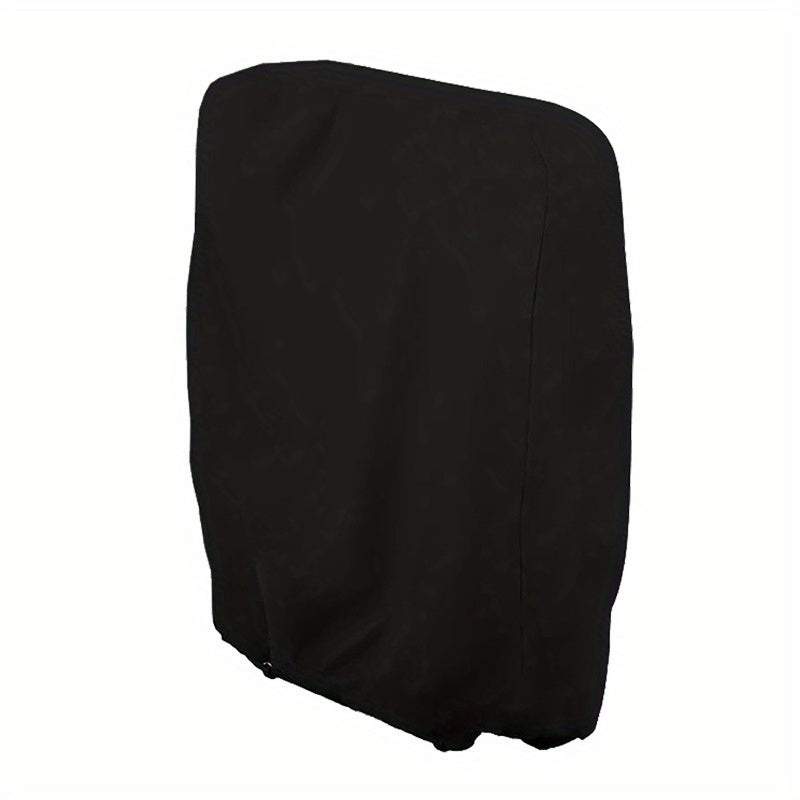 Durable 210D Oxford Fabric Chair Cover with Drawstring for Patio Garden All-Season