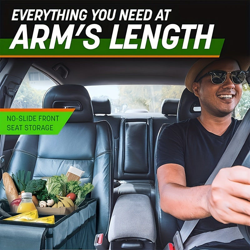 Katta Polyester Avtomobil Bagaj Tashkilotchisi, Suv o'tkazmaydigan saqlash, sozlanadigan bo'linmalar bilan