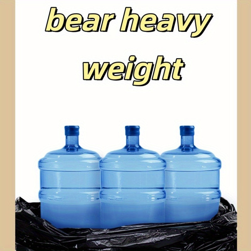 50 ta og'ir yuk ko'taruvchi chiqindi sumkasi, 98.42 litr, qo'shimcha qalin va mustahkam, suyuqlik o'tkazmaydigan, supermarketlar, kasalxonalar va ochiq joylarni tozalash uchun mukammal. Rangi: qora, o'lchami: 100.08 sm x 35.4 sm