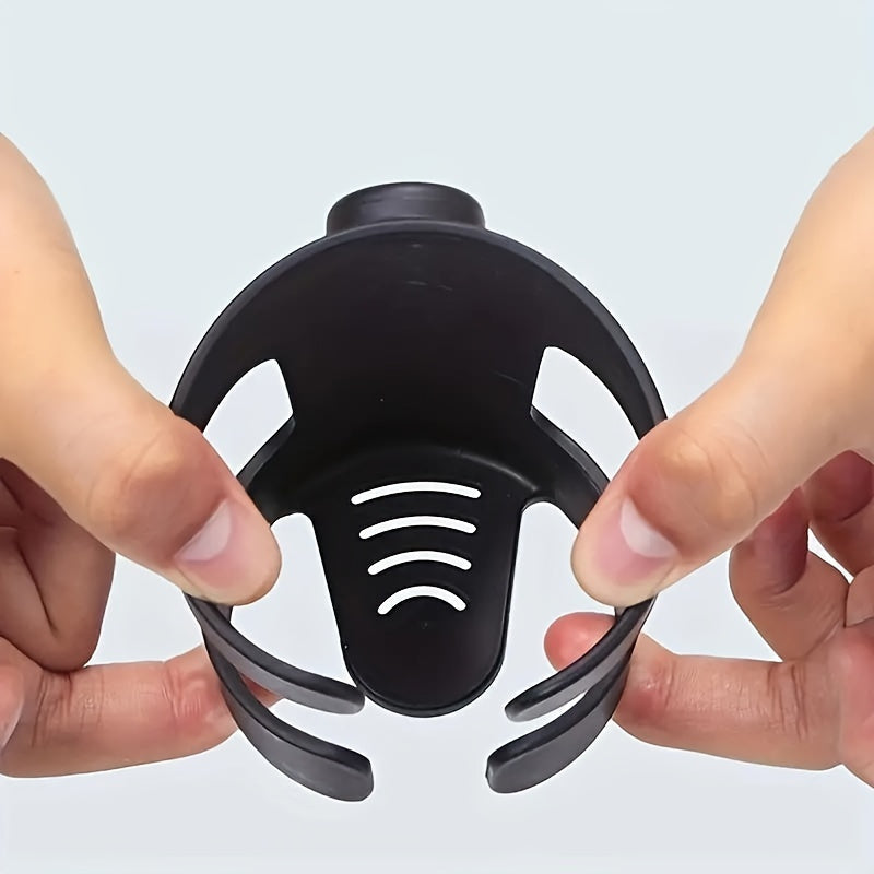 Universal 360° Rotatable Cup Holder for Strollers Black