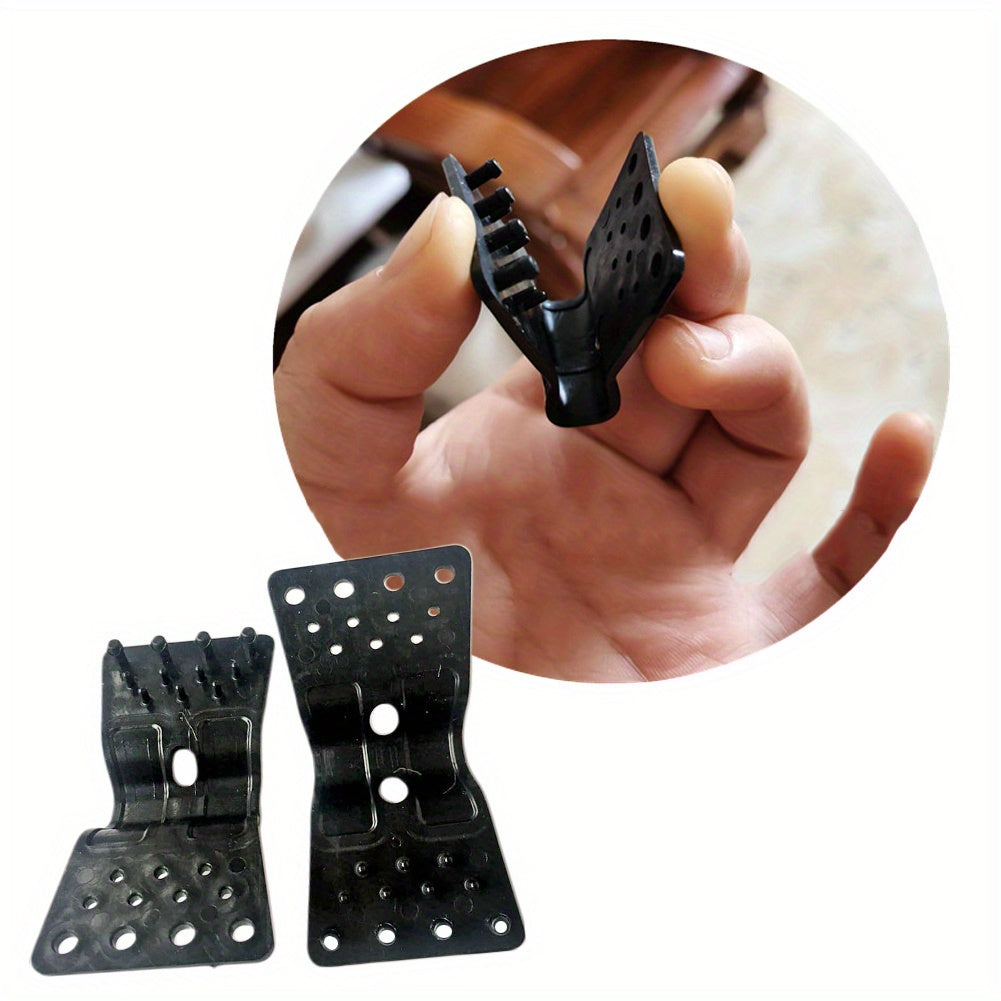 Black Plastic Garden Clips for Shade Nets Fencing and Netting Installation 10/20/30/50pcs