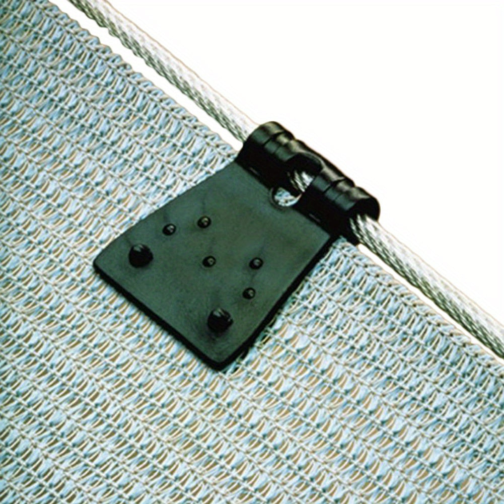 Black Plastic Garden Clips for Shade Nets Fencing and Netting Installation 10/20/30/50pcs