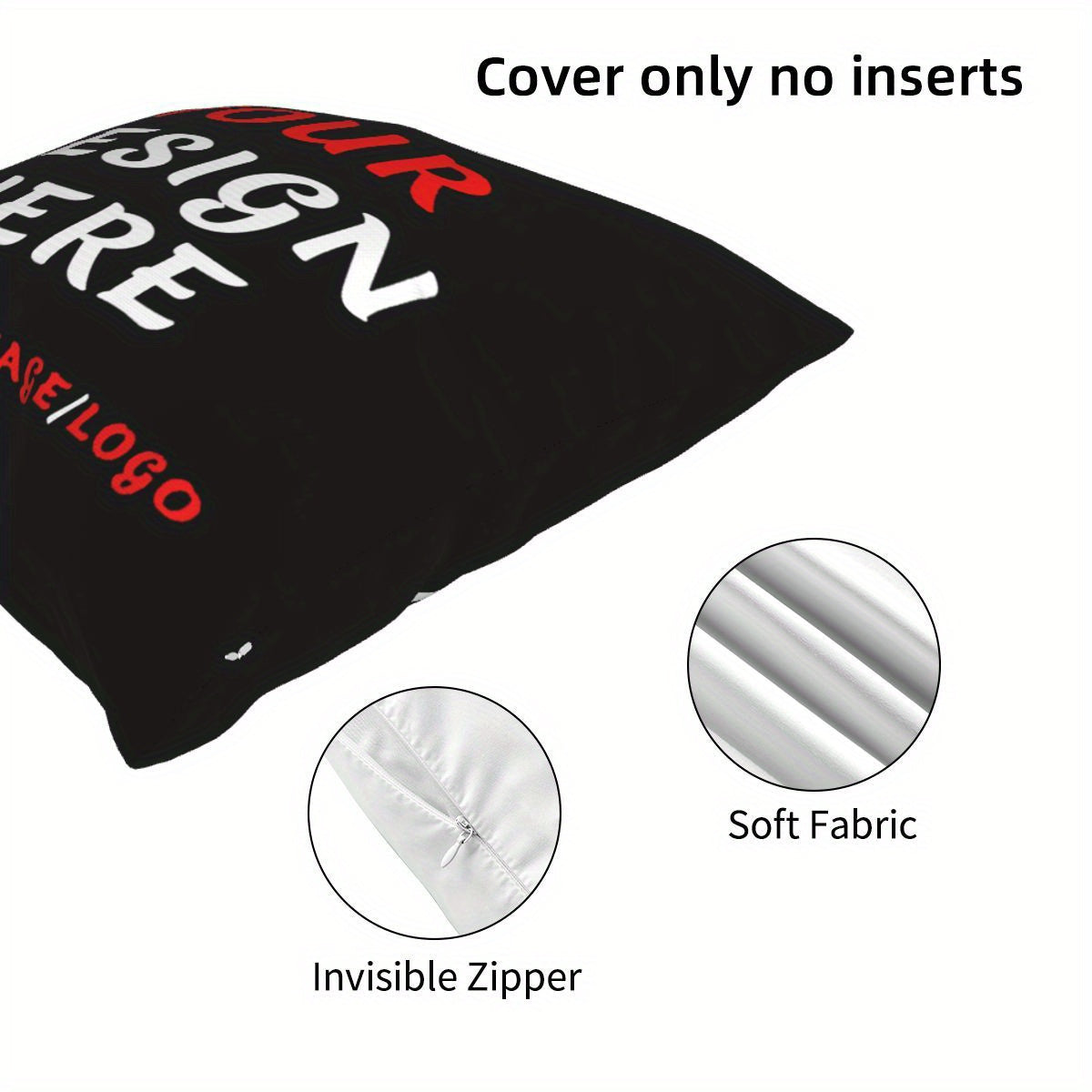 Shaxsiylashtirilgan rasmlar va matn bilan maxsus yostiq qoplamasi, tug'ilgan kun va yubiley sovg'alari uchun ideal.