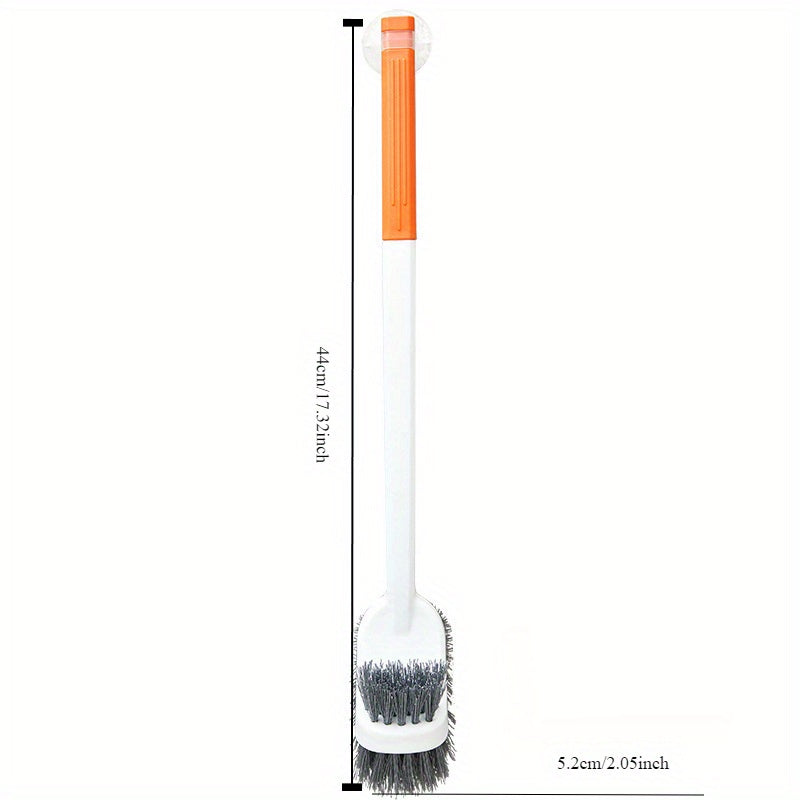 Havza tozalash uchun ikki tomonlama devorga o'rnatiladigan hojatxona cho'tkasi