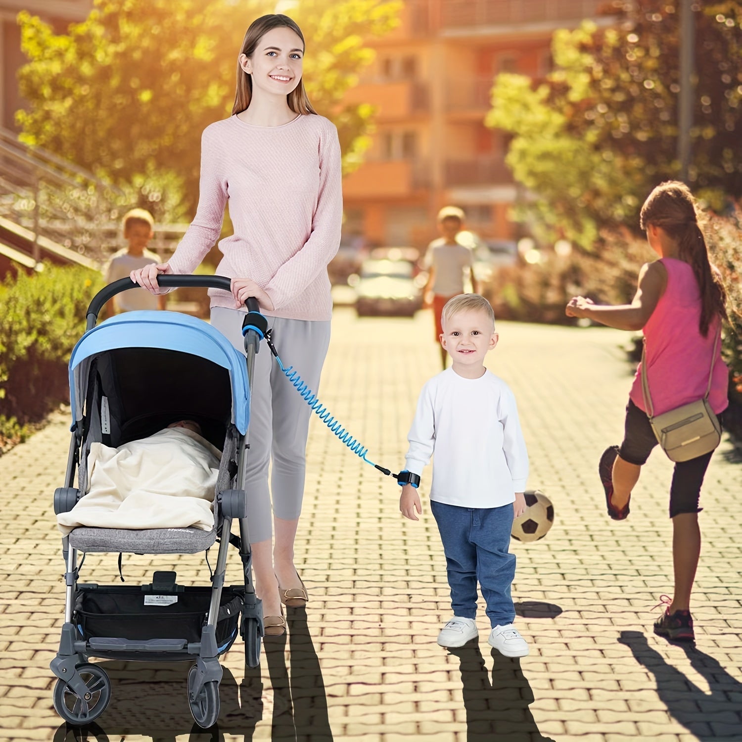 Safety Wrist Straps for Kids and Adults, Adjustable, Prevent Loss