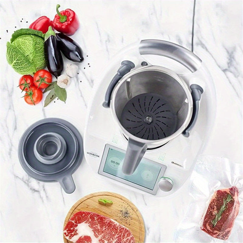 Cubierta de silicona para cuchilla para Thermomix TM5 TM6 TM31 protector de comida para cocción lenta