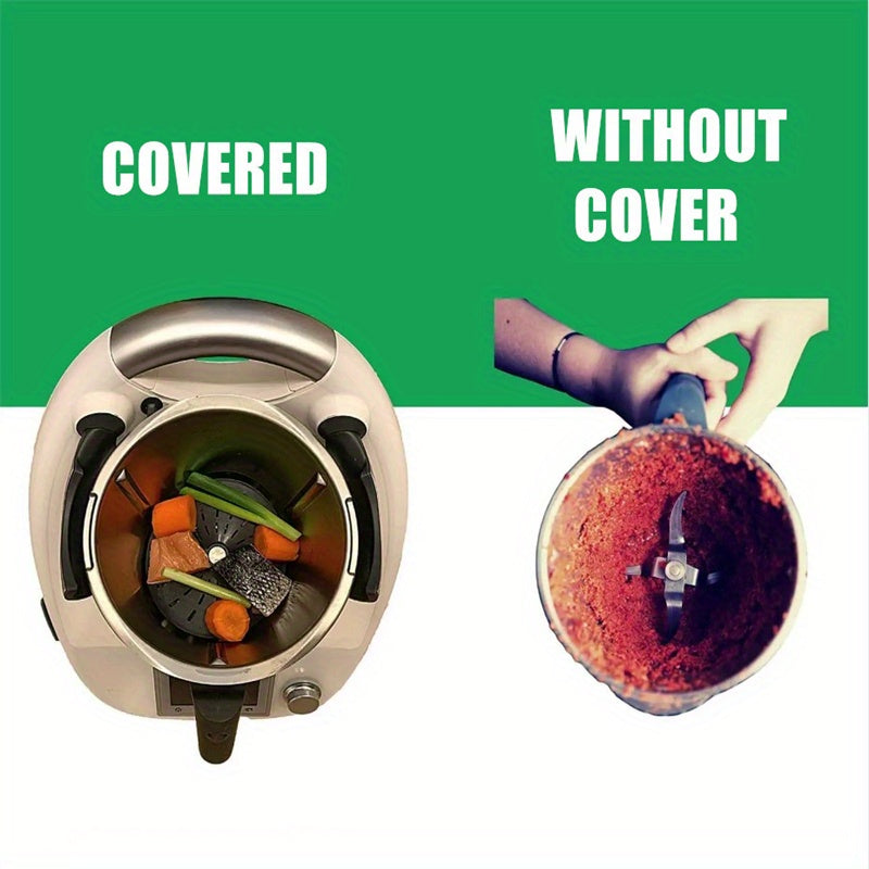 Cubierta de silicona para cuchilla para Thermomix TM5 TM6 TM31 protector de comida para cocción lenta