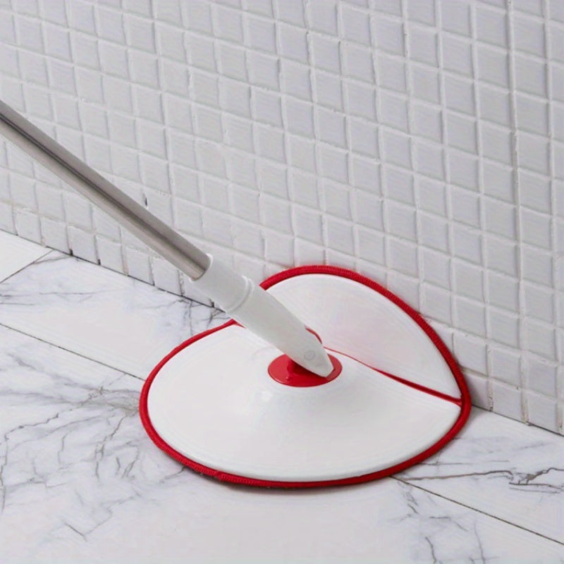 Microfiber Spin Mop va qopqog'li set, qo'lsiz siqish va suv ajratish bilan