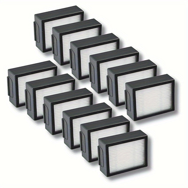 Changyutgich aksessuarlari: IRobot E, I va J seriyalari uchun 12 ta almashtirish filtri sumkasi, jumladan I7, I7+, I3, I3+, E5, E6, E7, I4, I6, I6+, I8, I8+