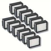 Changyutgich aksessuarlari: IRobot E, I va J seriyalari uchun 12 ta almashtirish filtri sumkasi, jumladan I7, I7+, I3, I3+, E5, E6, E7, I4, I6, I6+, I8, I8+