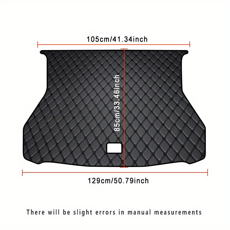 Car Trunk Mat Rear Cargo Liner for Electric SUV Foot Pads Accessories