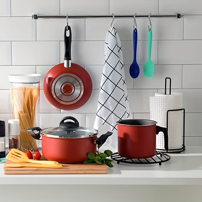 10Pcs Stainless Steel S-Hooks for Kitchen Bathroom Garden Workshop