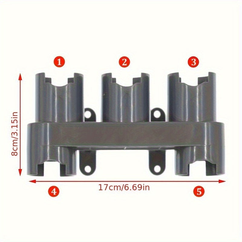 6-Pack Vacuum Attachment Kit with Docking Station and Floor Brush for Cordless Vacuums